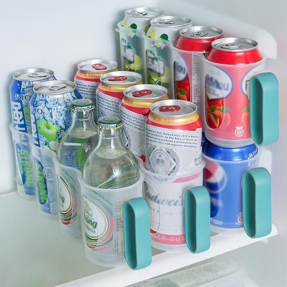 Kjøleskapsoppbevaring for 4 bokser
