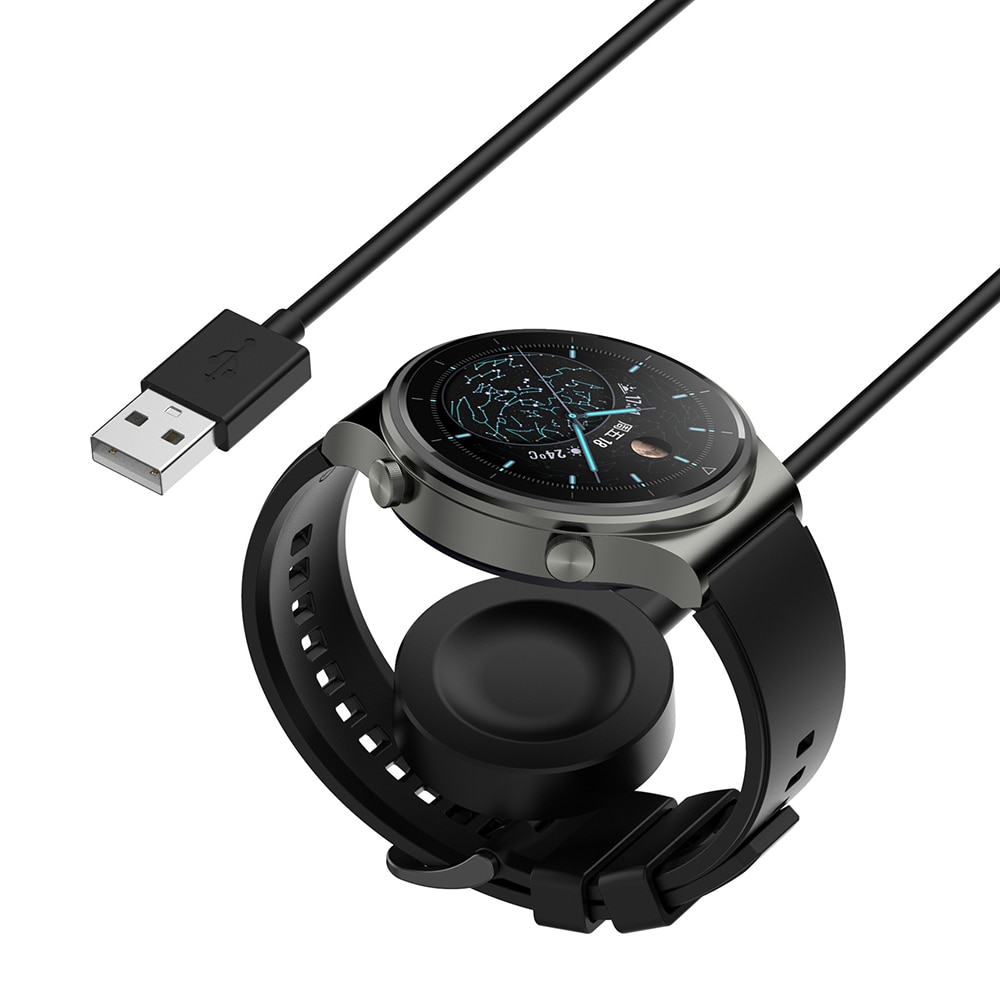 Fleksibel ladekabel til Huawei Watch GT3 SE, GT2 Pro og GT Cyber