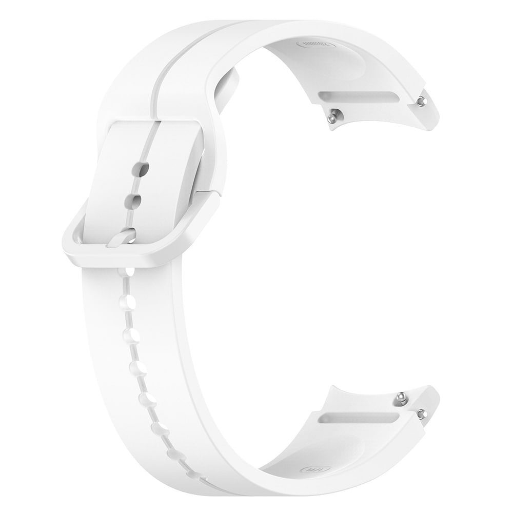 Silikonarmbånd til Samsung Watch 5/5 Pro/4 - Hvit