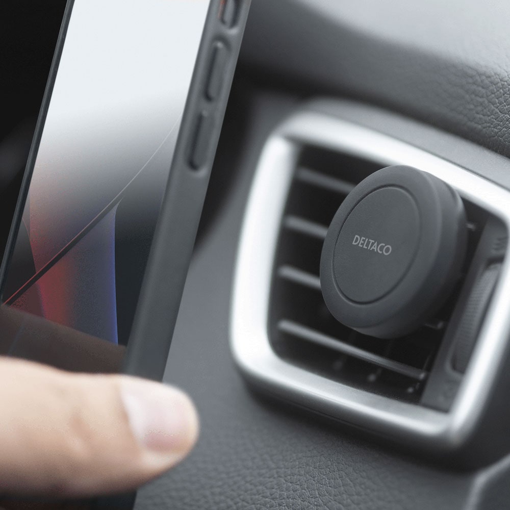 Deltaco Magnetisk Smartphoneholder for bil