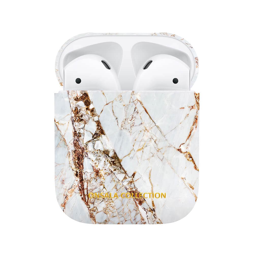 Onsala Collection Airpods Deksel White Rhino Marble