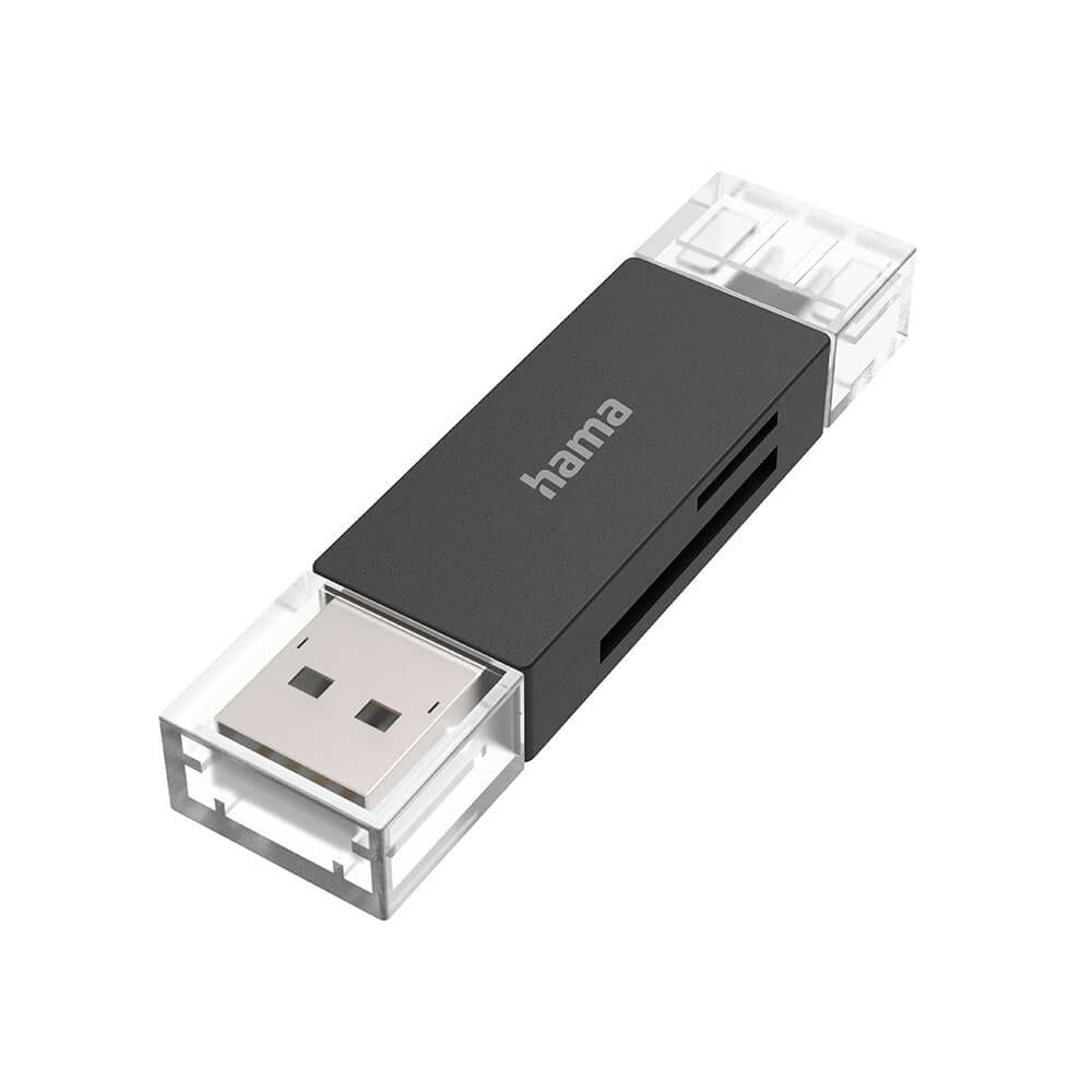 Hama USB Kortleser OTG USB-A USB-C  USB 3.2 SD/microSD