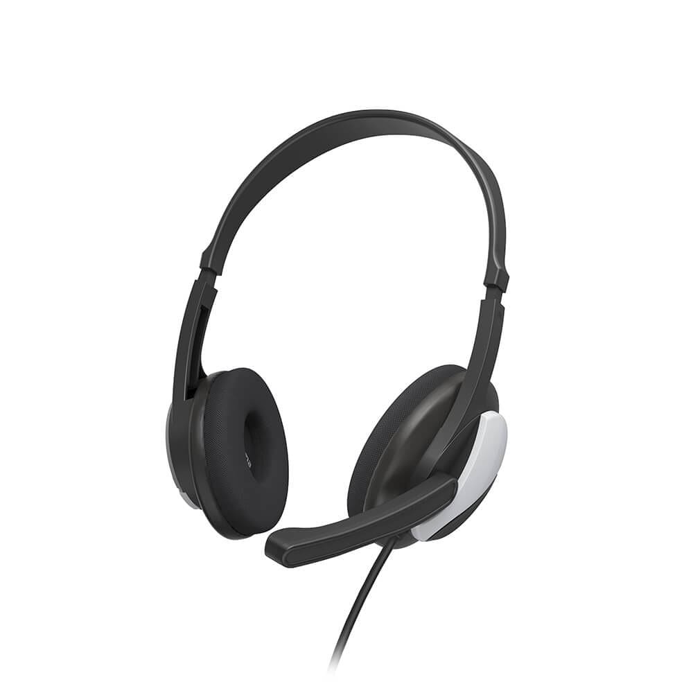 Hama PC Headset Office Stereo On-Ear HS-P100 V2 Sort 3,5mm