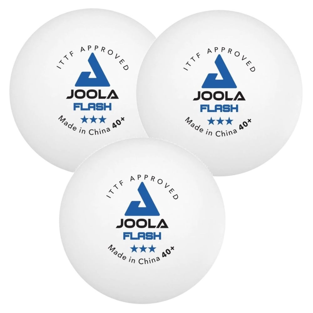 JOOLA Flash Bordtennisballer 3-pakning