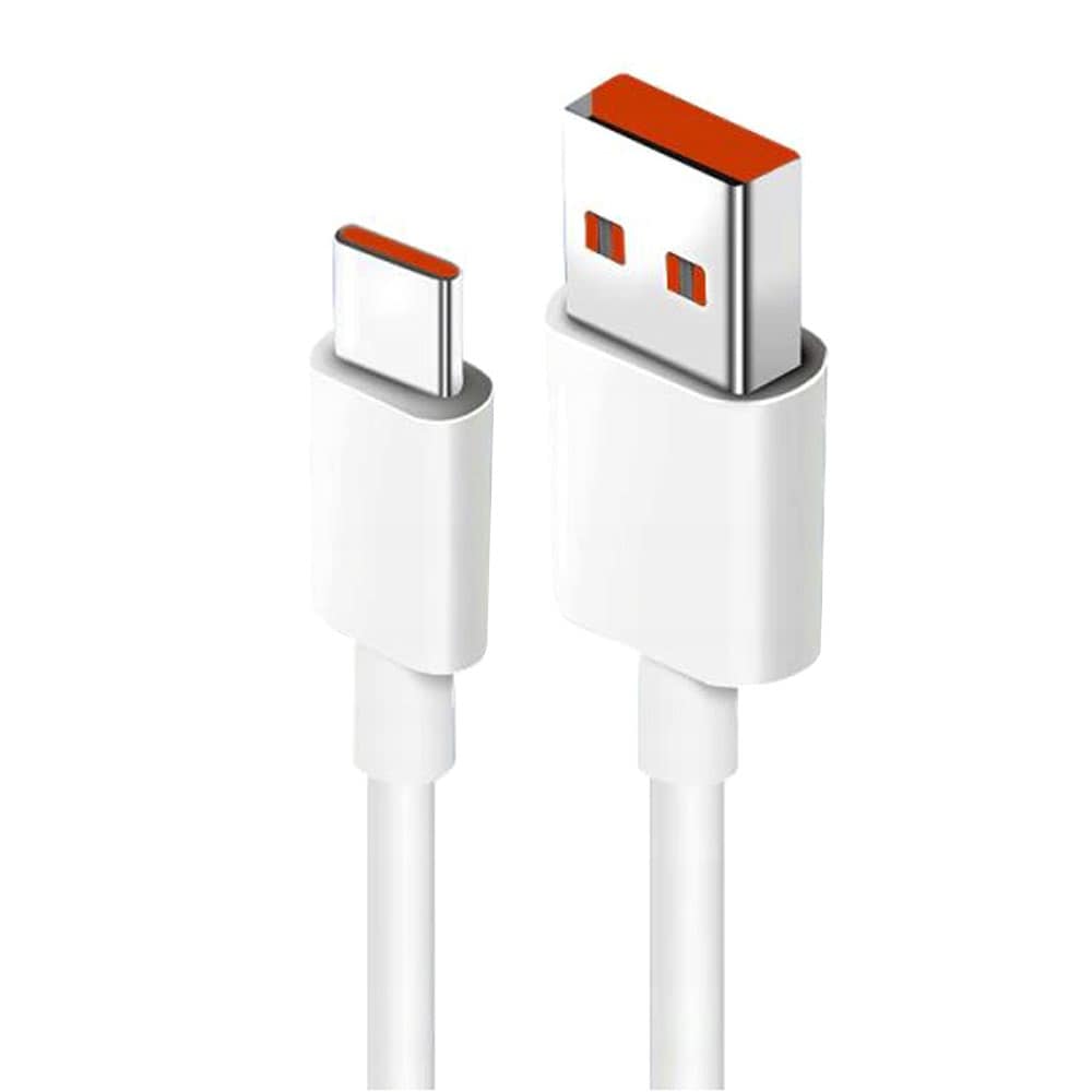 Xiaomi 6A USB til USB-C Kabel 1m Hvit