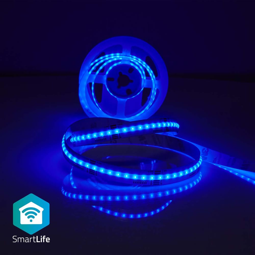 Nedis SmartLife LED-list - Wi-Fi, 2m, RGB/varm hvit/kald hvit