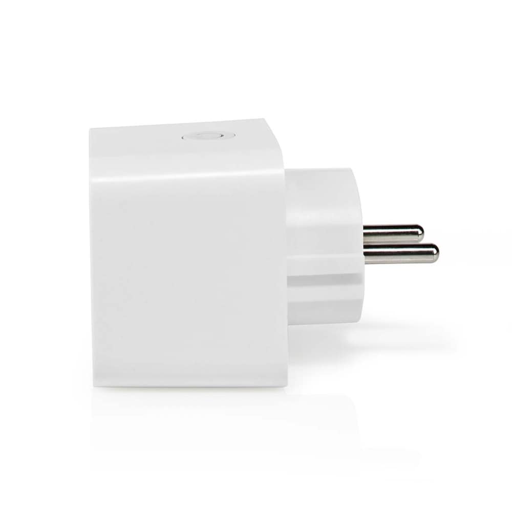 Nedis SmartLife Smart Plug Wi-Fi Power meter 3680W Hvit - 3-pakning