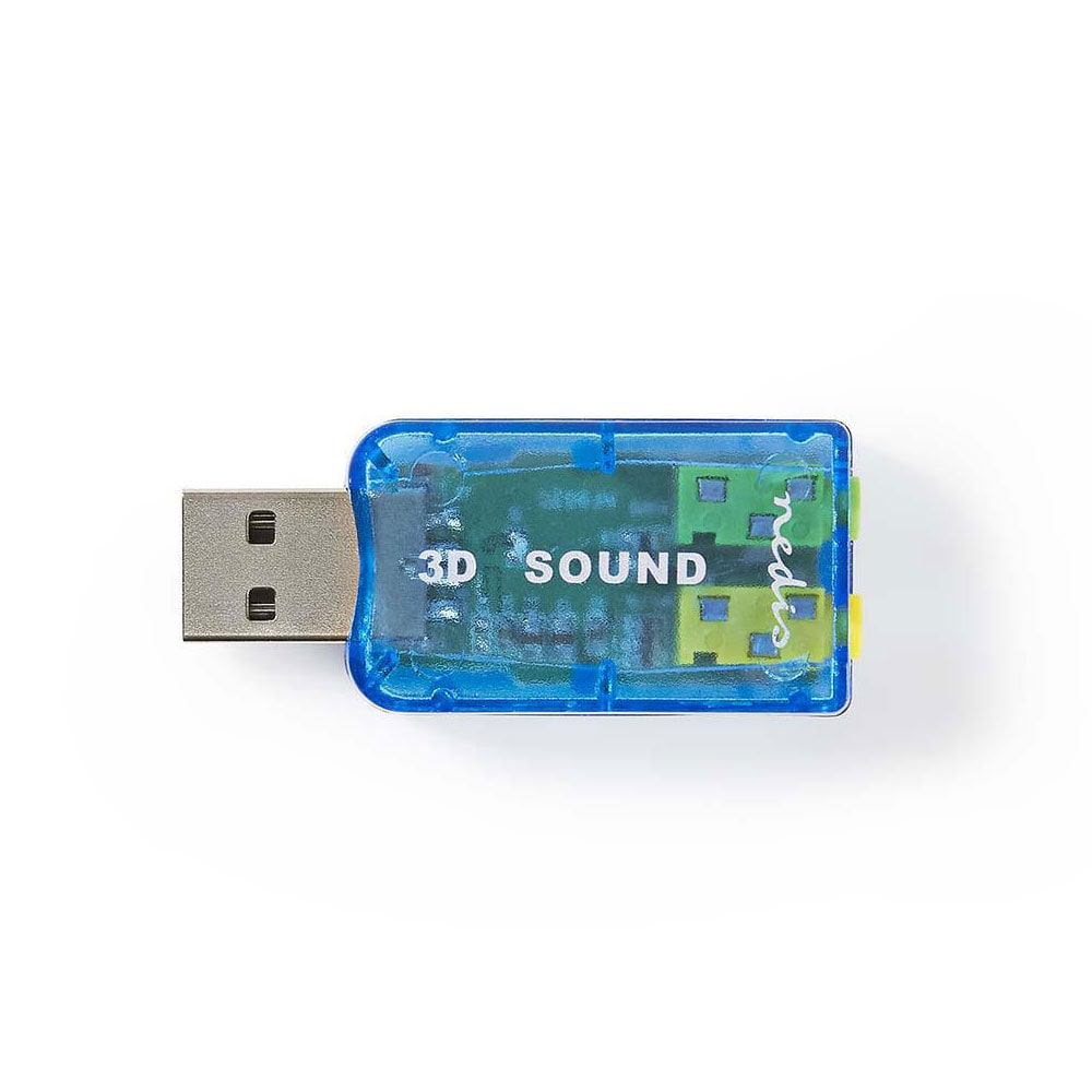 Nedis USB Lydkort 5.1 med 3,5 mm sokkel