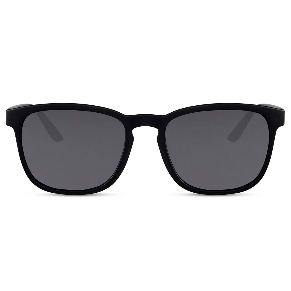 Eco Solbriller - Matt sort med sort linse