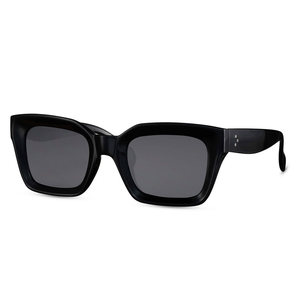 Eco Solbriller - Sorte med sort linse