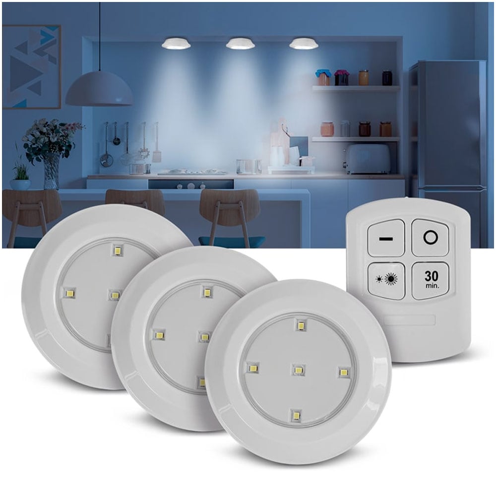 LED-Spotlights med fjernkontroll