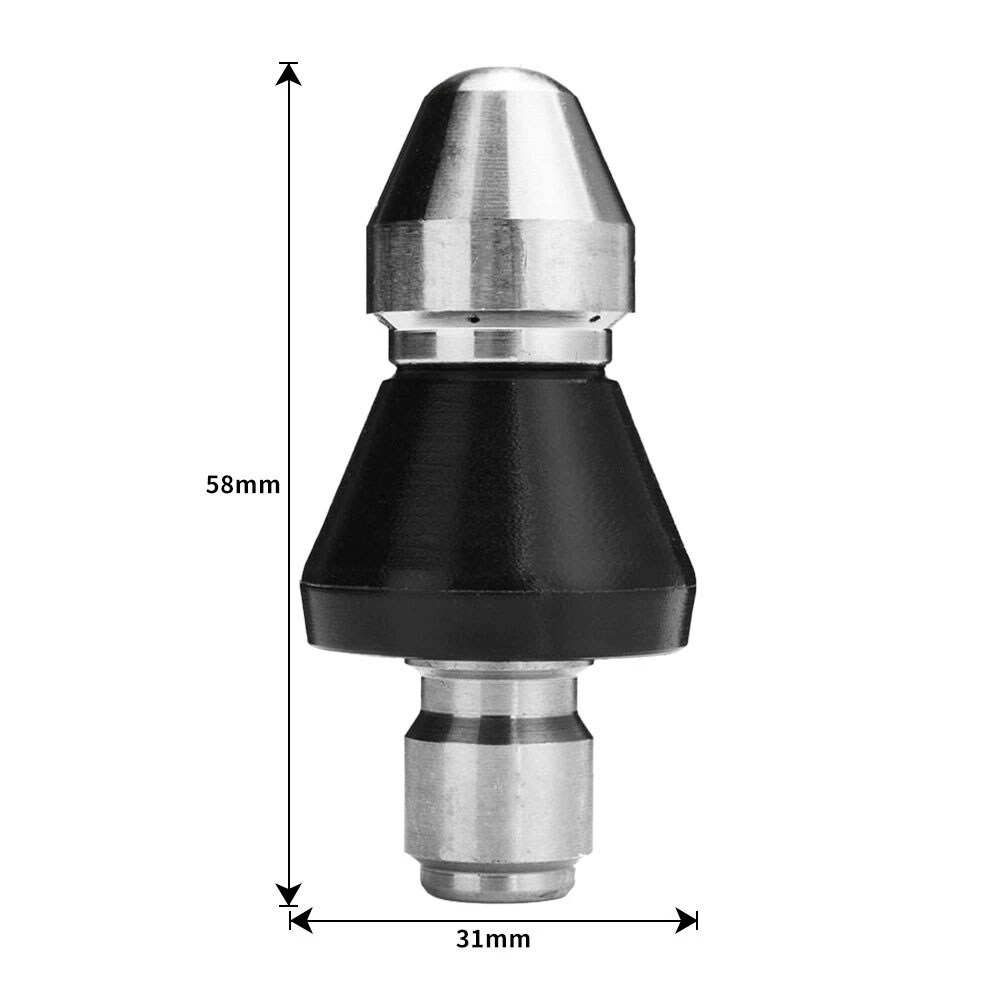 Spylemunnstykke med 1/4" tilkobling