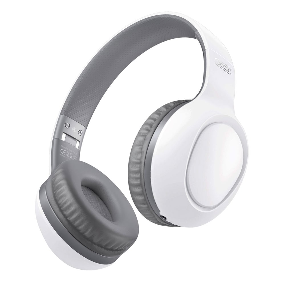 XO Over-Ear Bluetooth Headset BE35 - Hvit/Grå