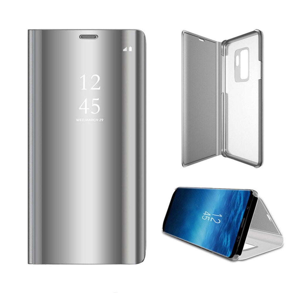 Smart Clear View deksel til Samsung Galaxy A34 5G - Sølv