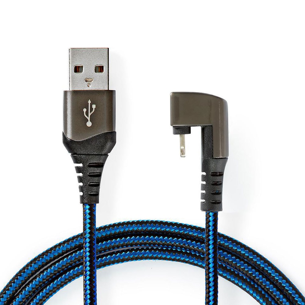 Nedis Flettet USB-Kabel MFI USB til Lightning 1m