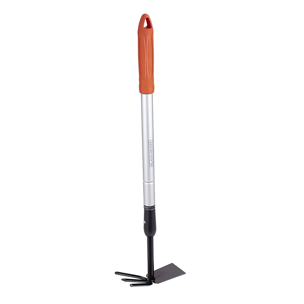 Black+Decker Teleskopkultivator med hakke