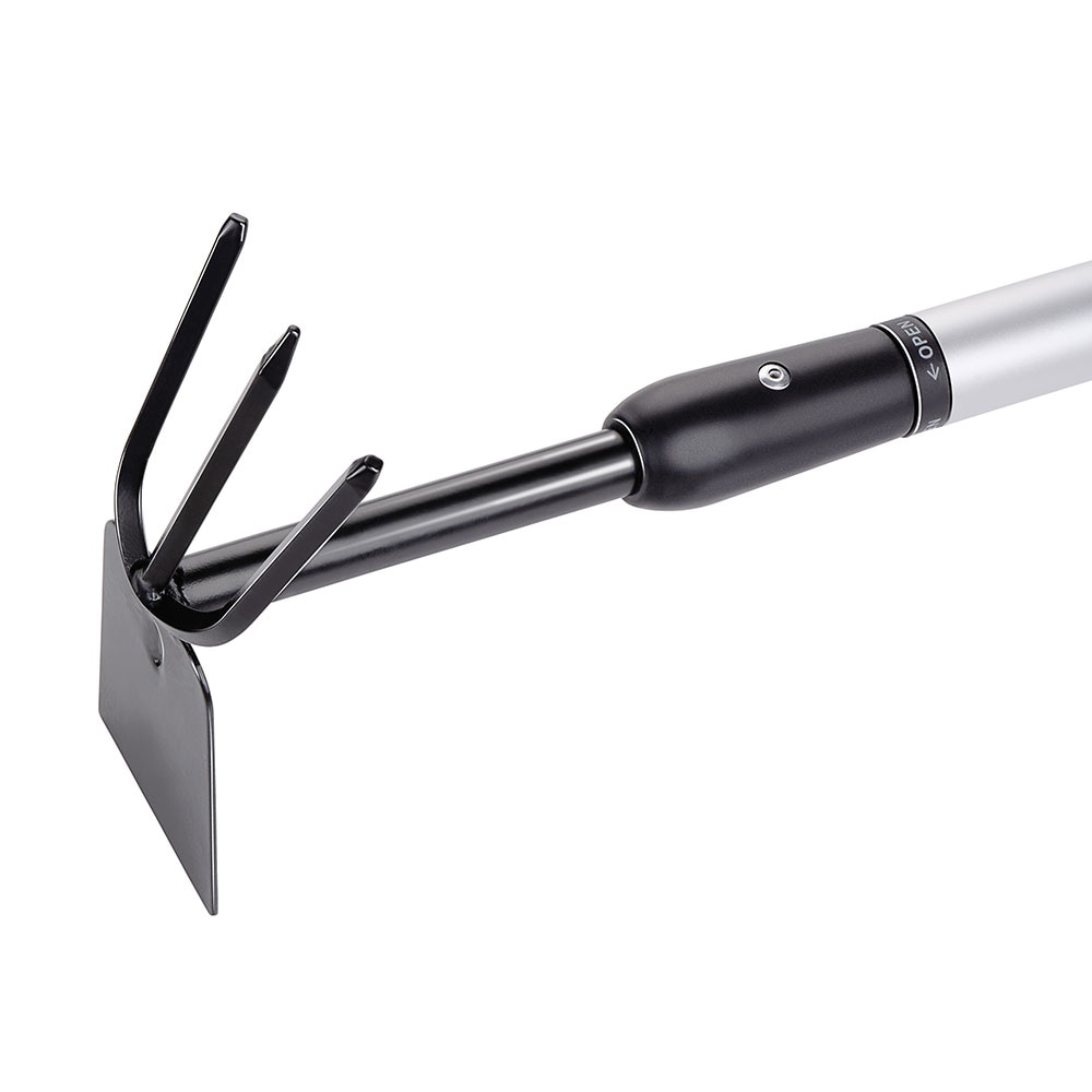 Black+Decker Teleskopkultivator med hakke