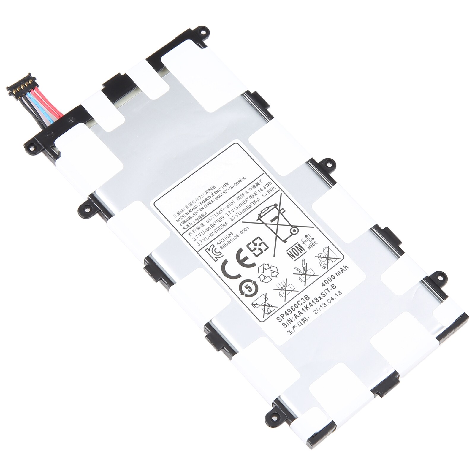 Batteri til Samsung Galaxy Tab 2 7,0 P3100 P3110 P3113