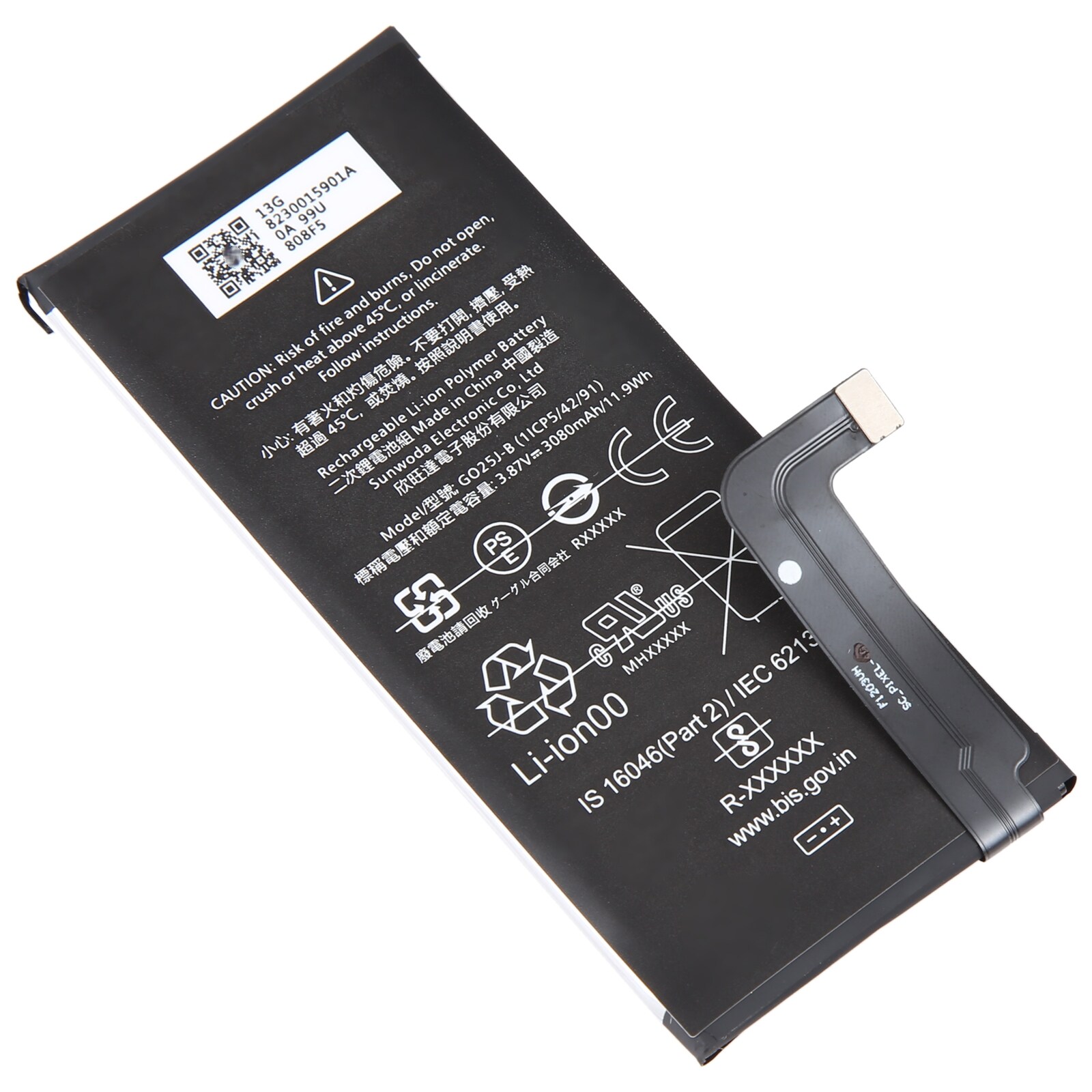 Batteri til Google Pixel 4a 3080mAh G025J-B