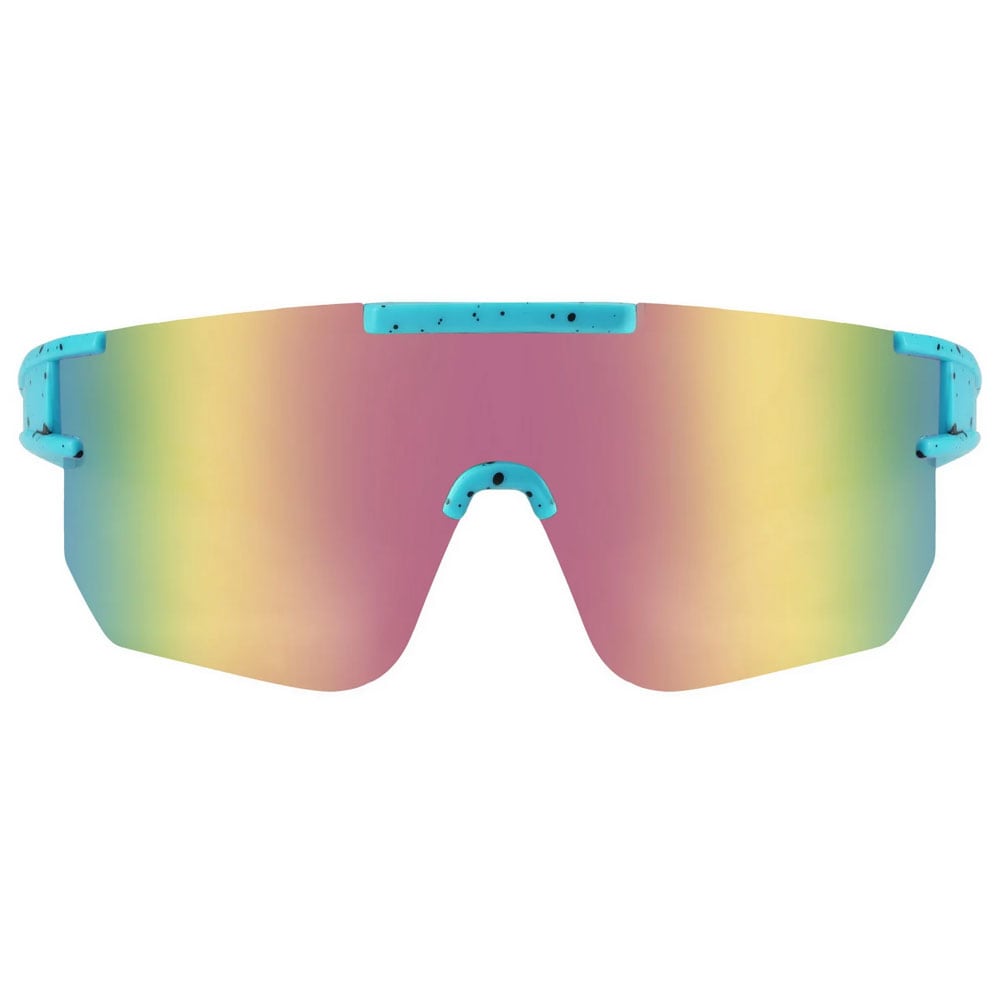Sportsbriller med speilglass - Blå/Regnbue