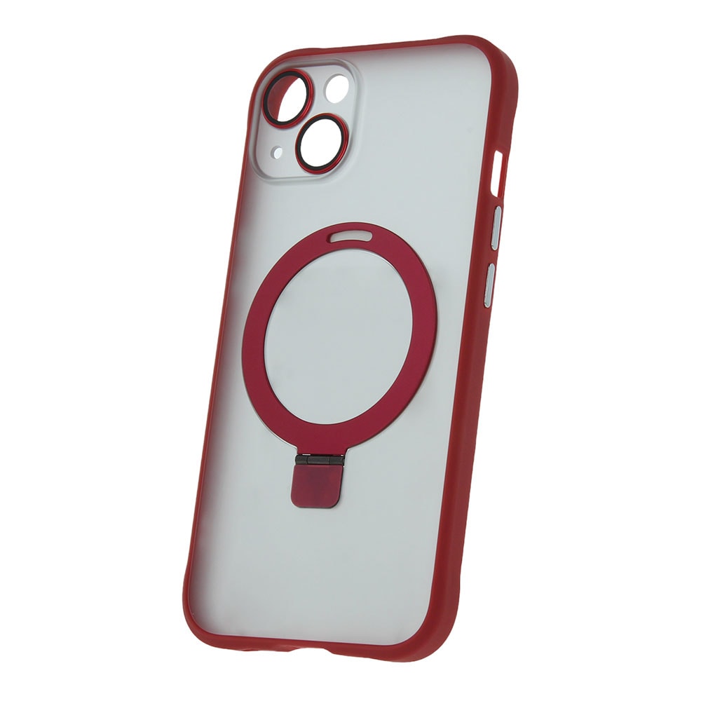 Mag Ring bakdeksel til iPhone 13 Pro - Rød
