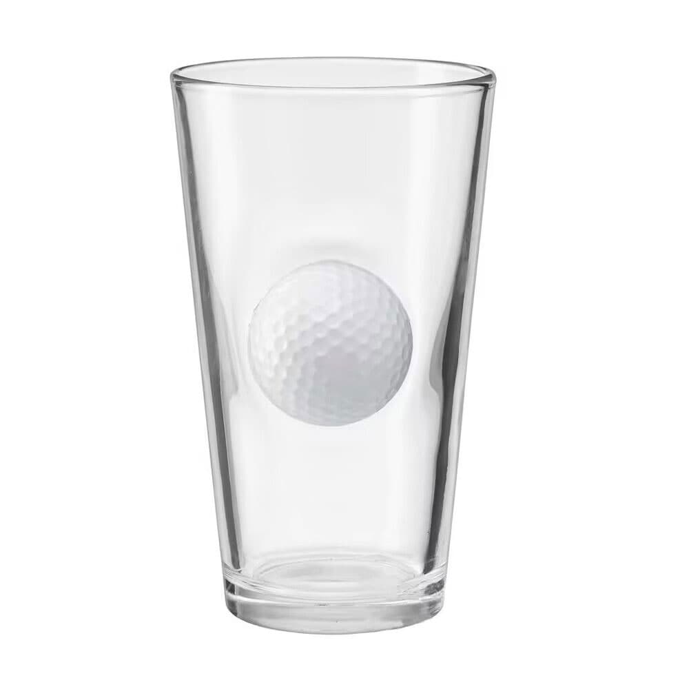 Drikkeglass med golfball