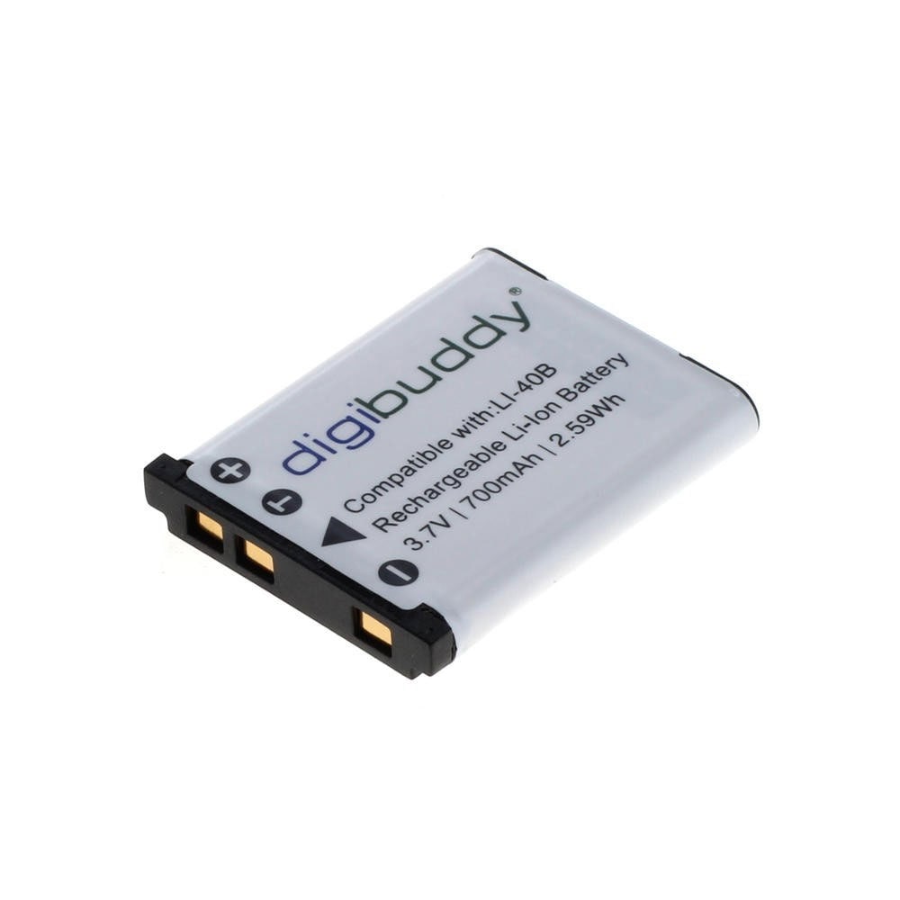 Digibuddy batteri kompatibelt med Olympus LI-40B / Nikon EN-EL10 / Fuji NP-45 Li-Ion
