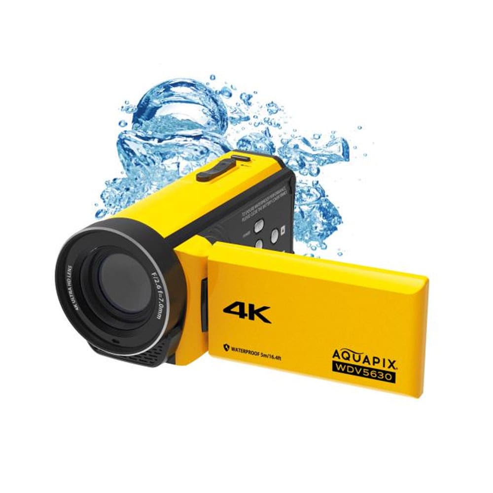 Easypix Aquapix vanntett videokamera - Gul