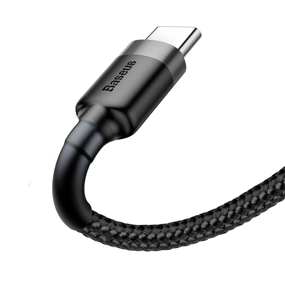Baseus Cafule USB til USB-C-kabel 0,5m - Flettet Sort