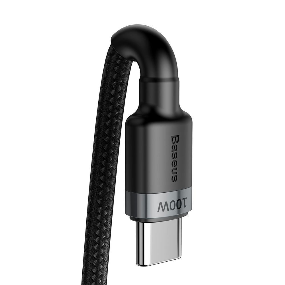 Baseus Cafule 100W USB-C til USB-C-kabel 2m - Flettet