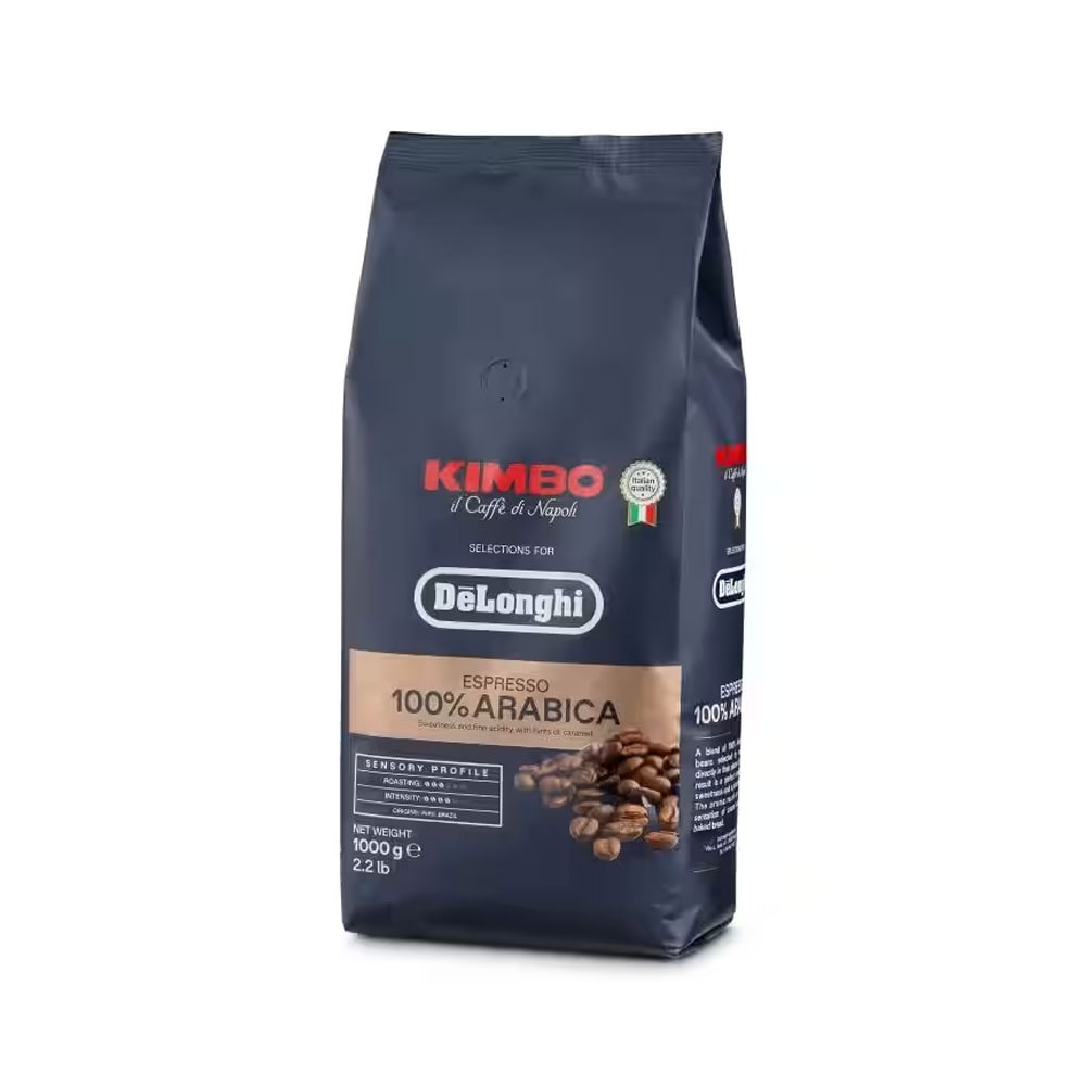 DeLonghi Kimbo Arabica Kaffebønner 1000g