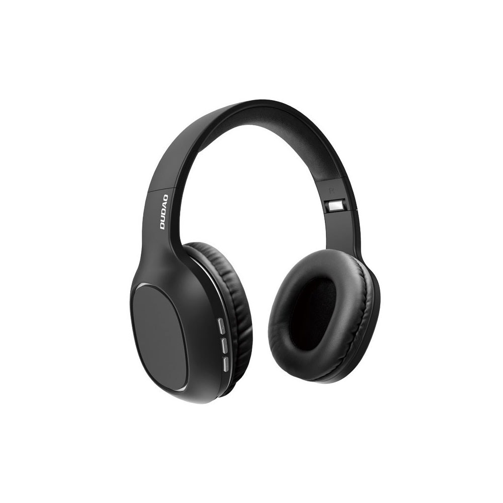 Dudao On-Ear Headset med Micro-SD og FM Radio - Sort