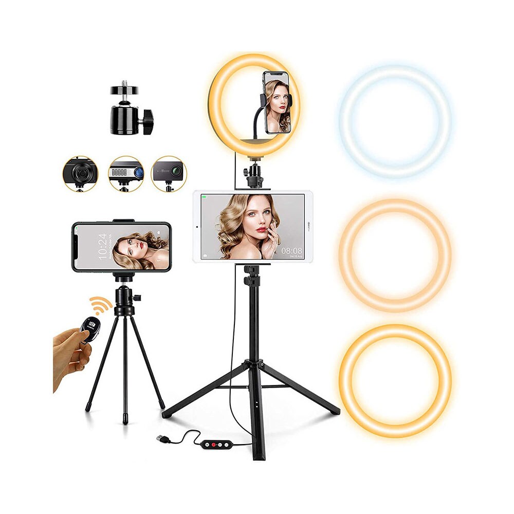 Joyroom LED Ring med mobilholder & stativ