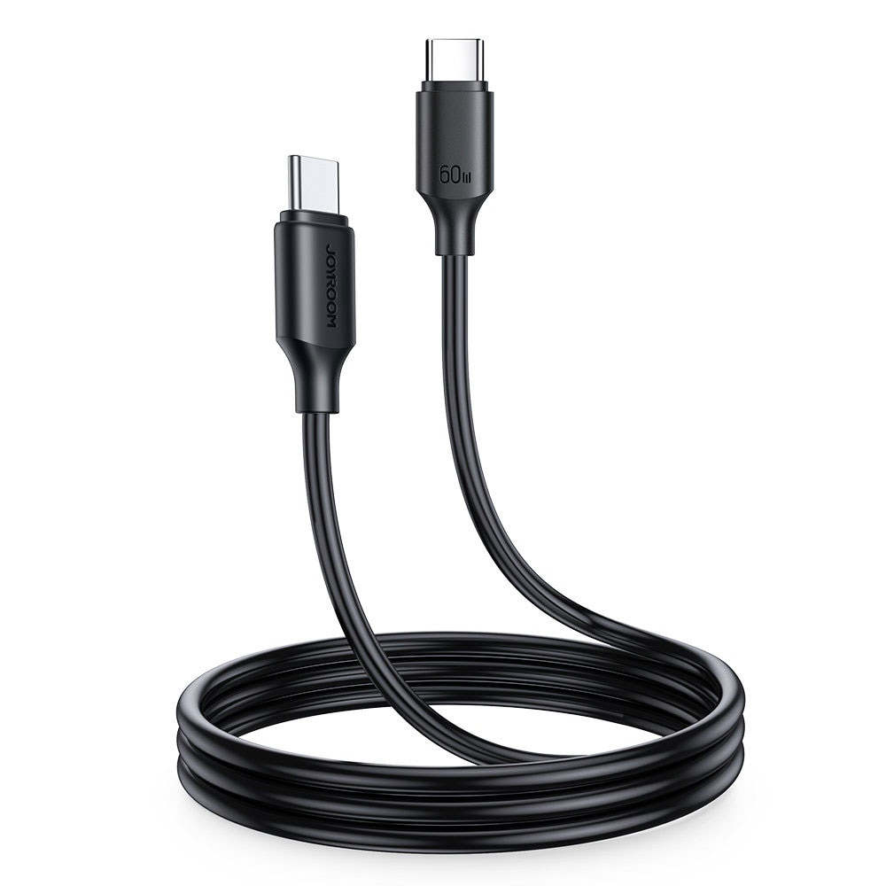 Joyroom USB-C Kabel 480 Mb/s 60W 1m - Sort
