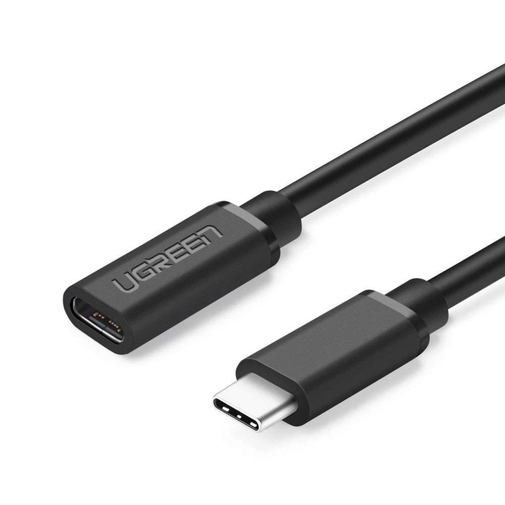 Ugreen USB Forlengelseskabel USB-C 3.1 Hunn - USB-C 3.1 Hunn 50cm