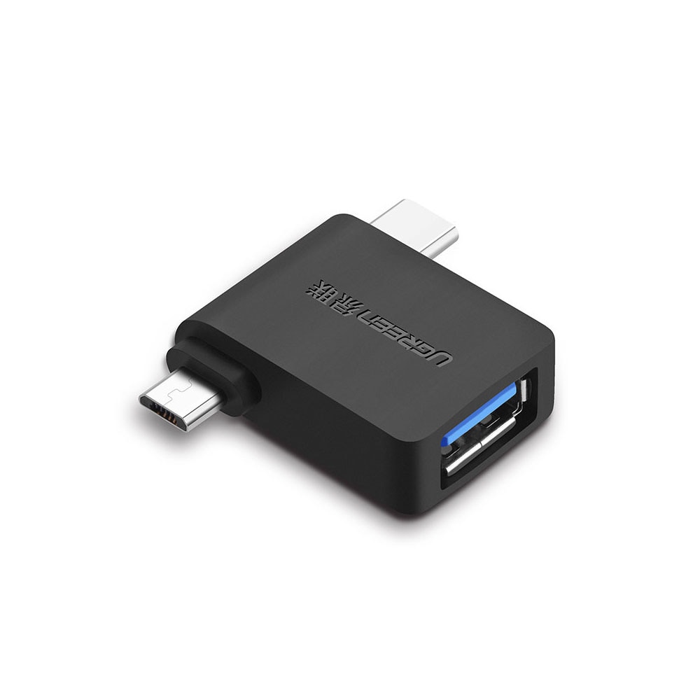 Ugreen USB-adapter OTG USB 3.2 Gen 1 til USB-C & microUSB