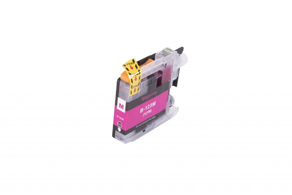 Blekkpatron Brother LC121M/LC123M - Magenta