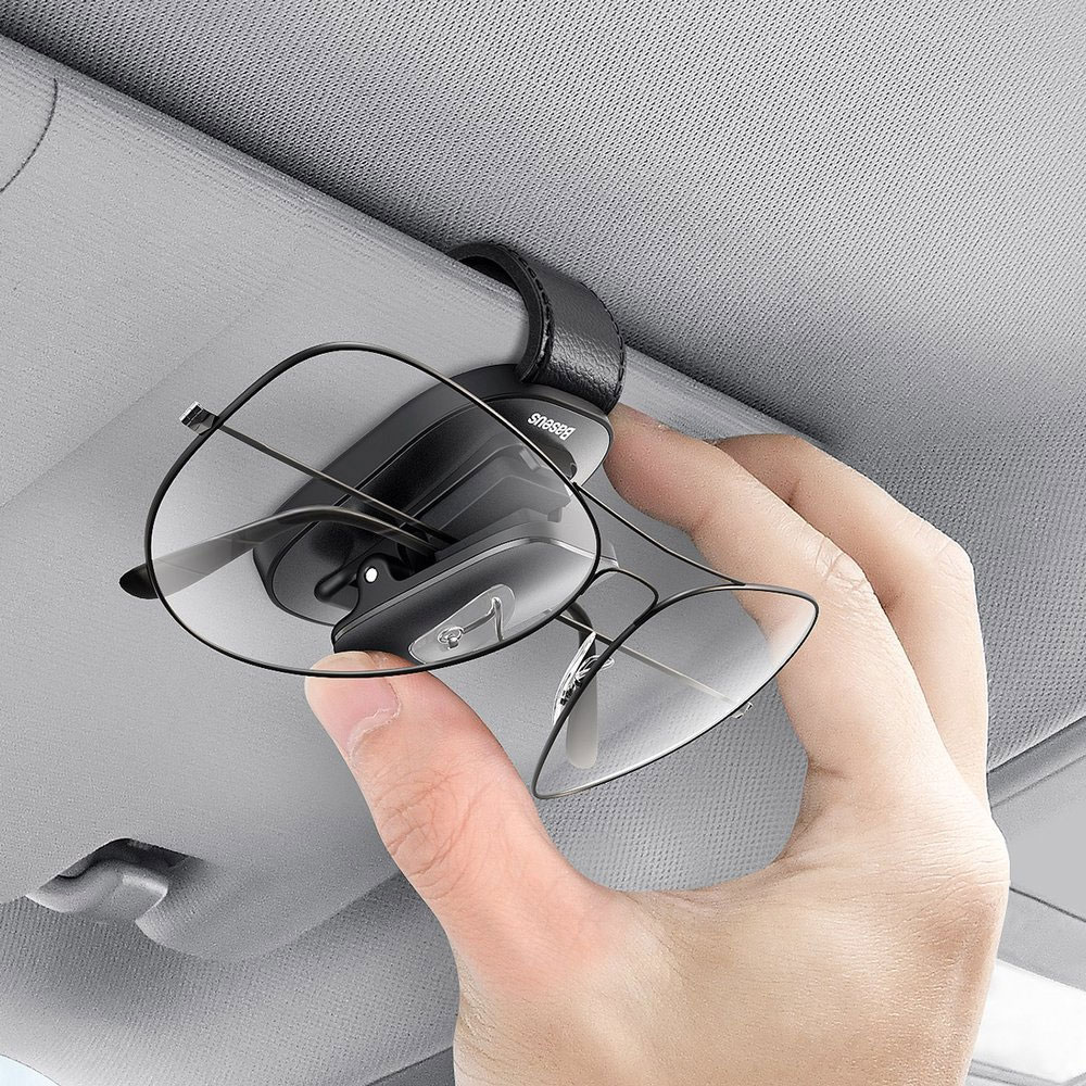 Baseus Brilleholder for bil - Sort