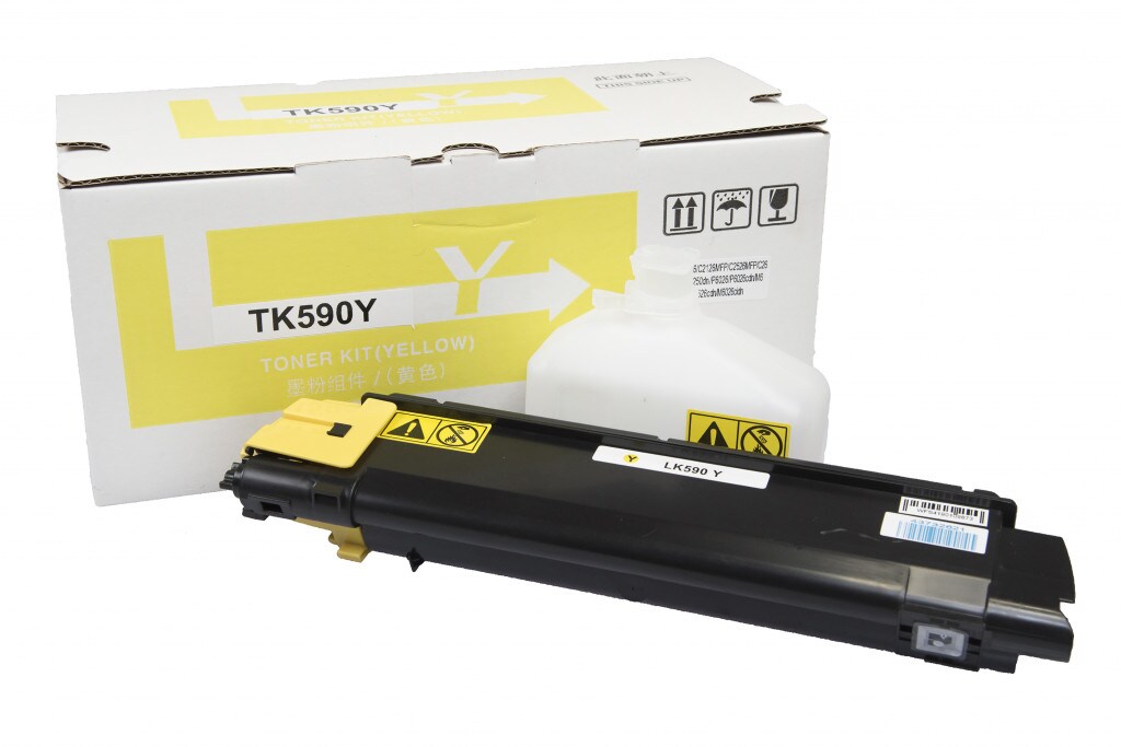 Lasertoner Kyocera Mita TK590Y 1T02KVANL0 - Gul