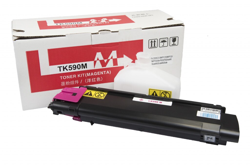 Lasertoner Kyocera Mita TK590M 1T02KVBNL0 - Magenta