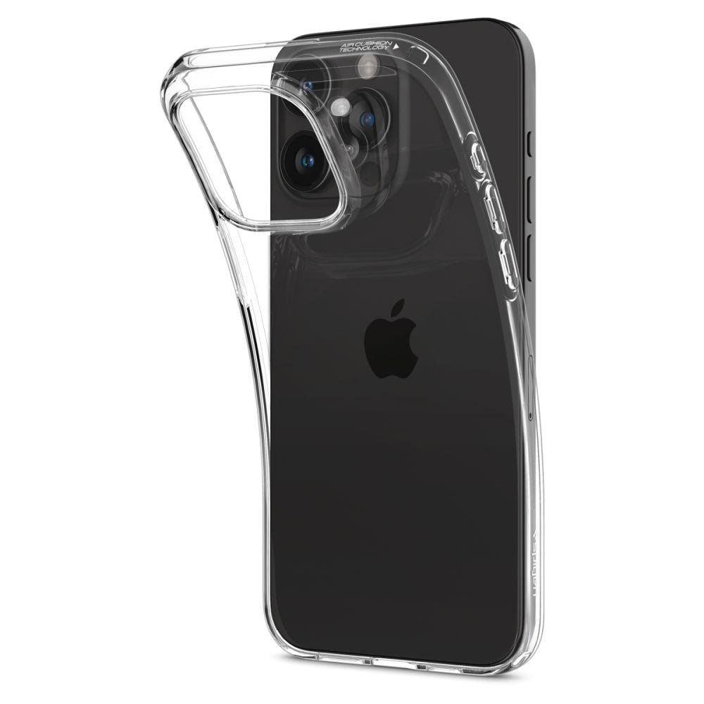 Spigen Liquid Crystal Bakdeksel til iPhone 15 Pro Max - Crystal Clear