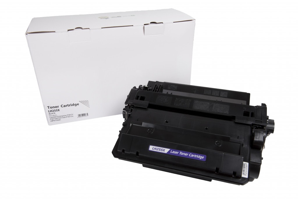 Lasertoner HP CE255X 3482B002 - Sort
