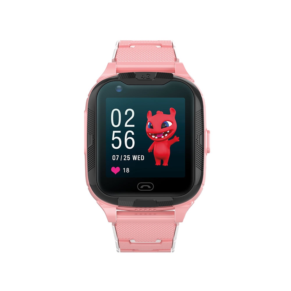 Maxlife Smartwatch for barn 4G GPS WiFi - Rosa