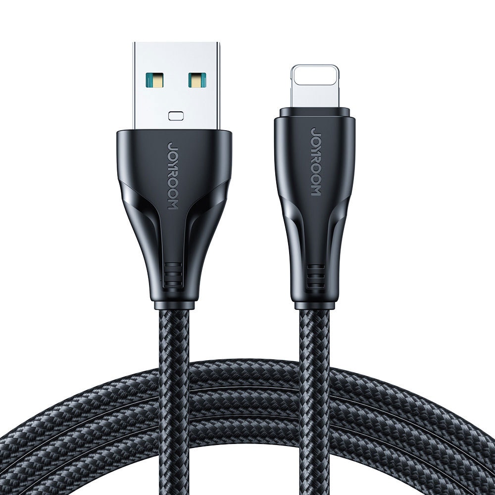 Joyroom USB-kabel USB til Lightning 2,4A 3m - Sort