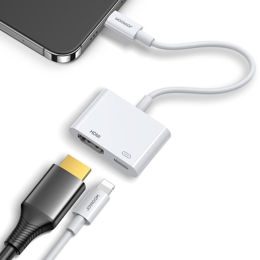 0000120n Lightning til HDMI + Lightning-adapter