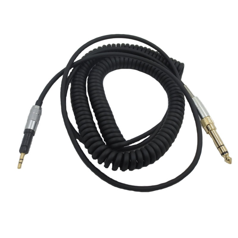 Lydkabel til Audio Technica ATH-M50X / ATH-M40X 6,35+3,5mm til 2,5mm - 1,5-5m