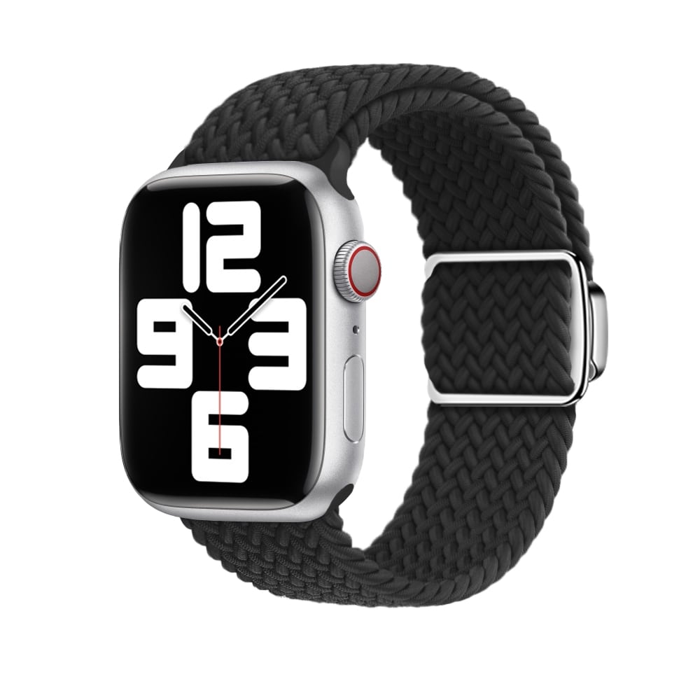 Flettet Armbånd til Apple Watch SE 2022 40mm - Svart