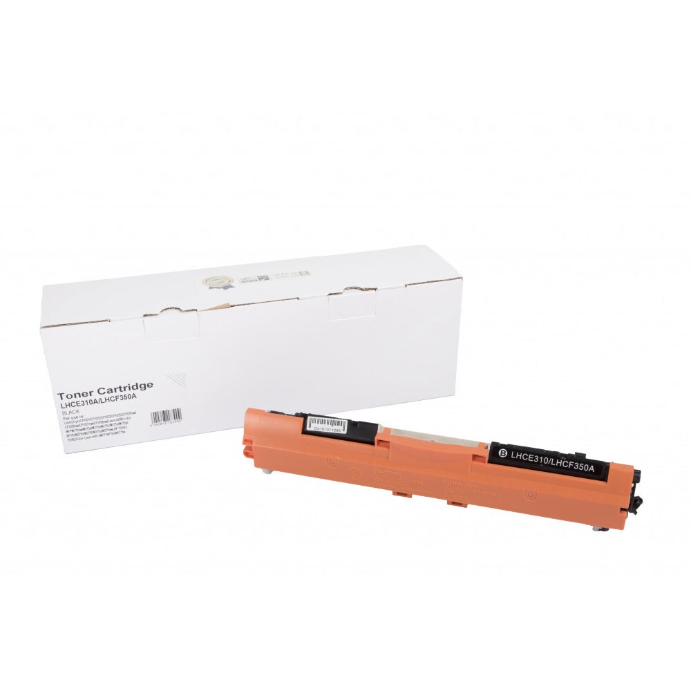 Lasertoner HP CE310A/CF350A/CRG729 4370B002 - Sort