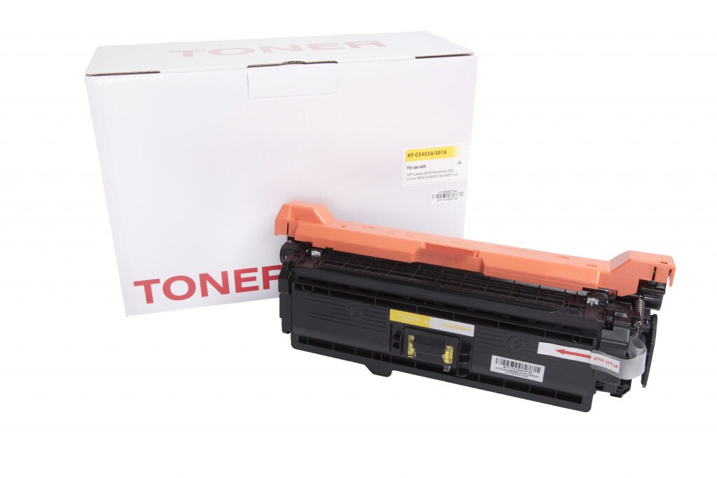 Lasertoner HP 507A CE402A - Gul