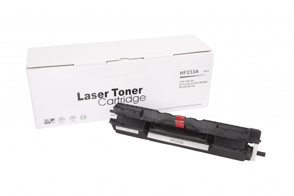 Lasertoner HP CF233A - Sort
